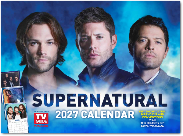 Supernatural Calendar 2027 Cover